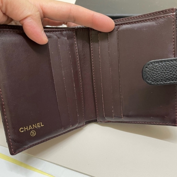 Chanel Caviar Black Wallet - Picture 3 of 5